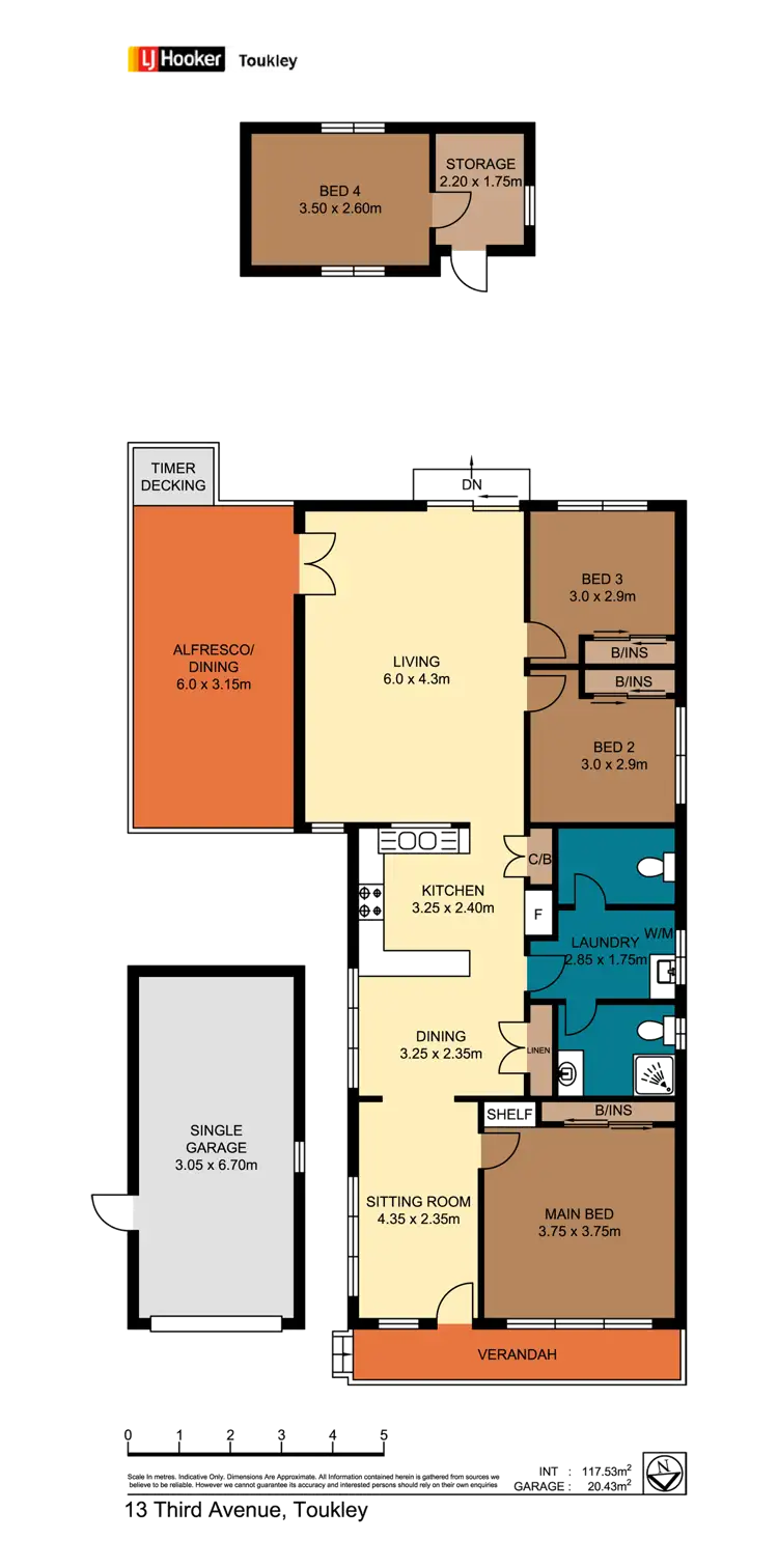 Floorplan of Homely house listing, Address available on request