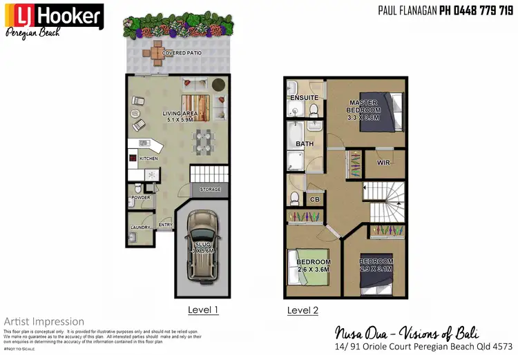 Floorplan of Homely unit listing, 14/89-91 Oriole Avenue, Peregian Beach QLD 4573