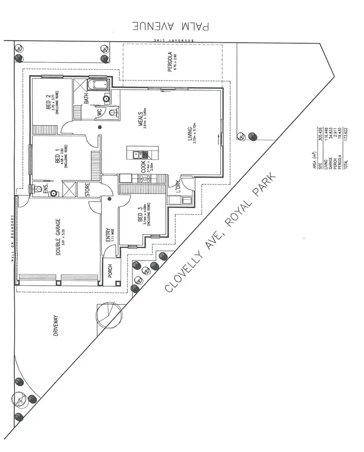Floorplan of Homely house listing, 1c Clovelly Avenue, Royal Park SA 5014