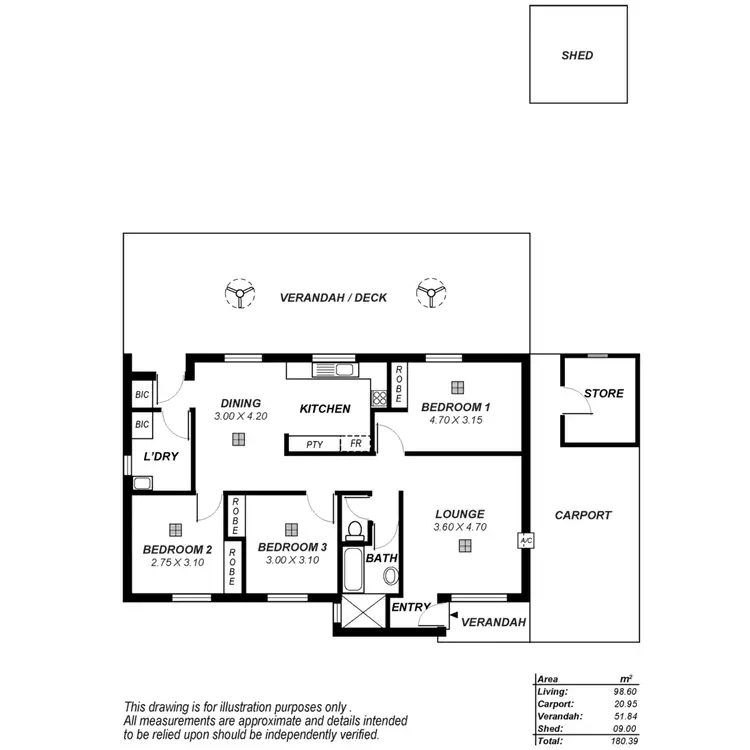 Floorplan of Homely house listing, 46 Grenadier Road, Elizabeth East SA 5112