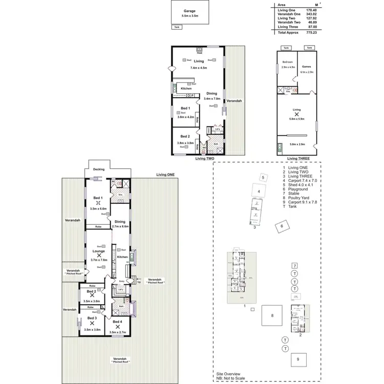 Floorplan of Homely house listing, 295 Kentish Road (Bibaringa), One Tree Hill SA 5114