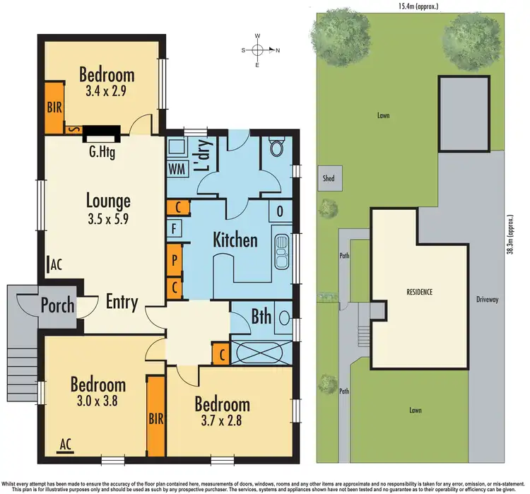 Floorplan of Homely house listing, 20 Eugenia Street, Doveton VIC 3177