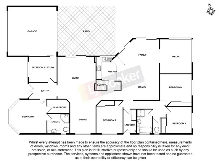 Floorplan of Homely house listing, 66 Gardenia Circuit, Heathwood QLD 4110