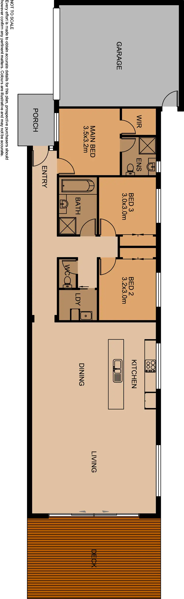 Floorplan of Homely unit listing, Unit 4/7-8 Roseville Court, Berwick VIC 3806