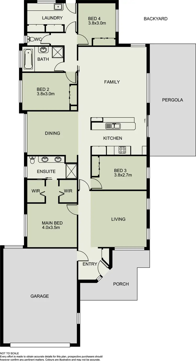 Floorplan of Homely house listing, 26 Archibald Avenue, Narre Warren VIC 3805