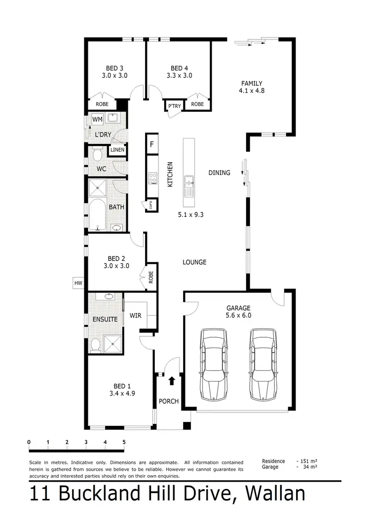 Floorplan of Homely house listing, 11 Buckland Hill Drive, Wallan VIC 3756