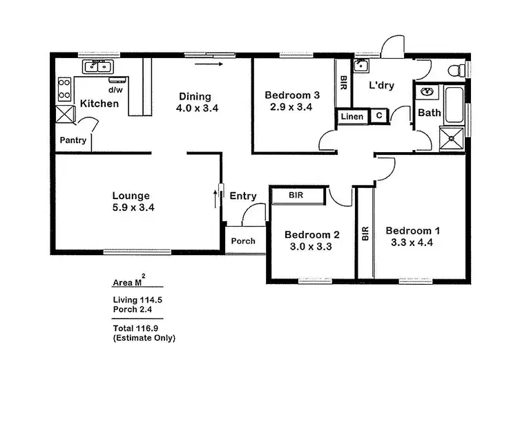 Floorplan of Homely rural property listing, 221 Blockers Road, Waitpinga SA 5211