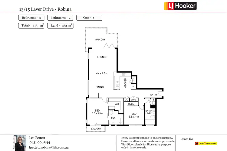 Floorplan of Homely unit listing, 13/15 Laver Drive, Robina QLD 4226