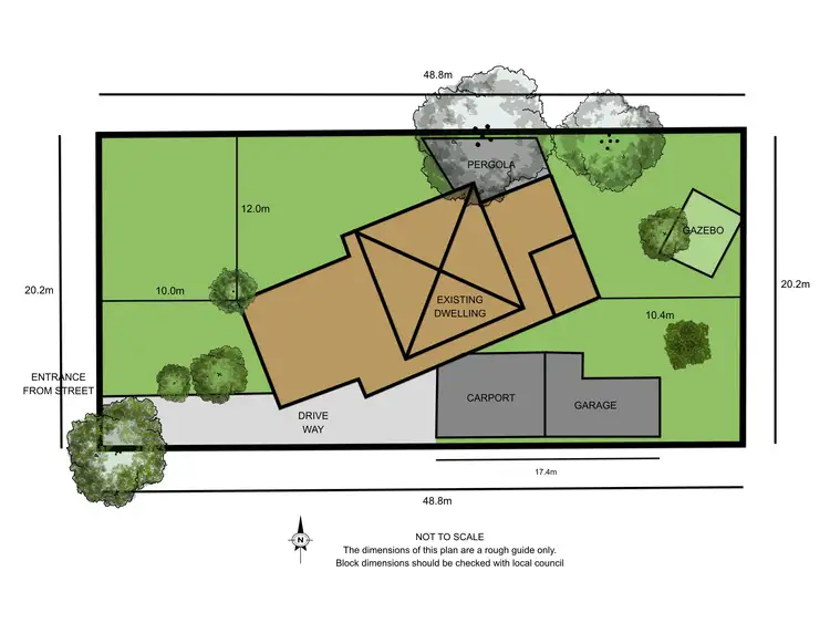 Floorplan of Homely house listing, 46 Paton Crescent, Boronia VIC 3155