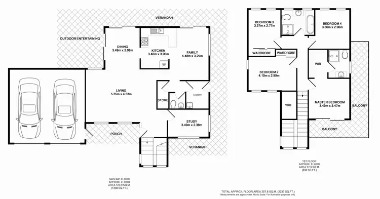 Floorplan of Homely house listing, 5 Hogan Place, Mount Annan NSW 2567