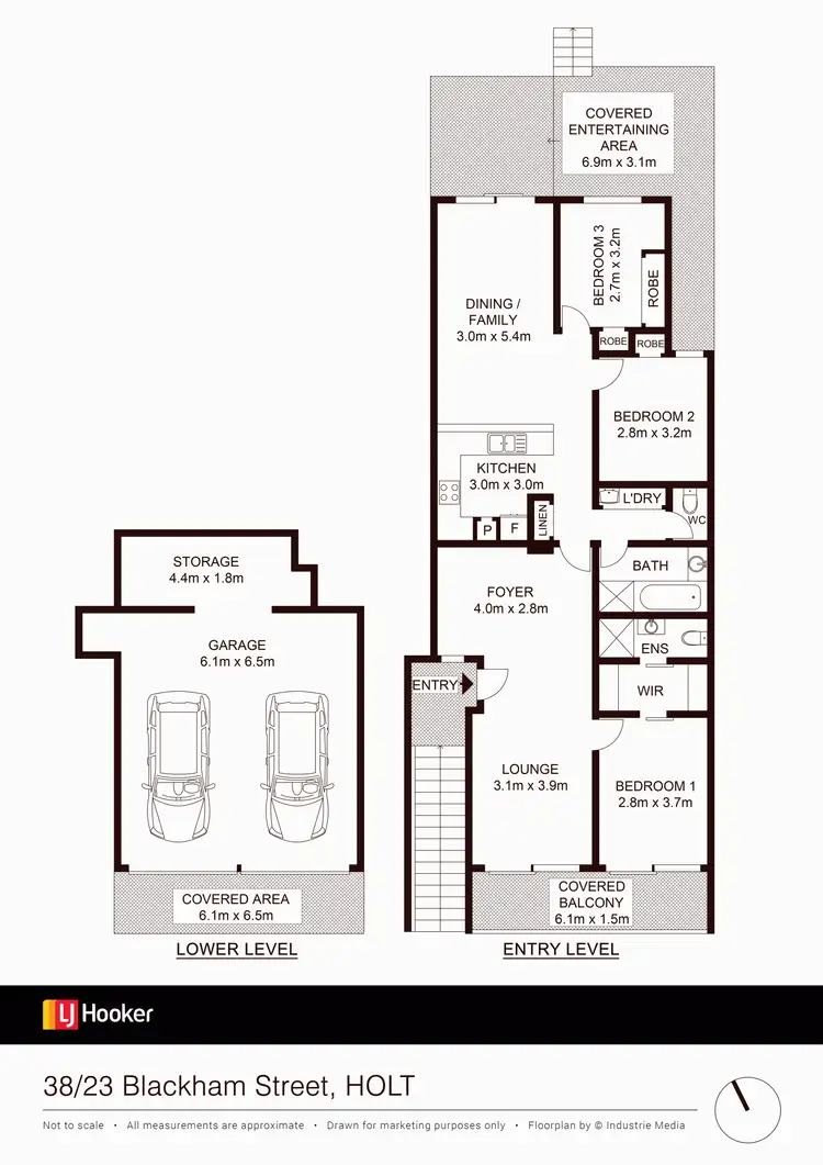 Floorplan of Homely house listing, 38/23 Blackham Street, Holt ACT 2615