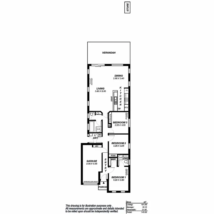 Floorplan of Homely house listing, 32A Mckay Avenue, Windsor Gardens SA 5087