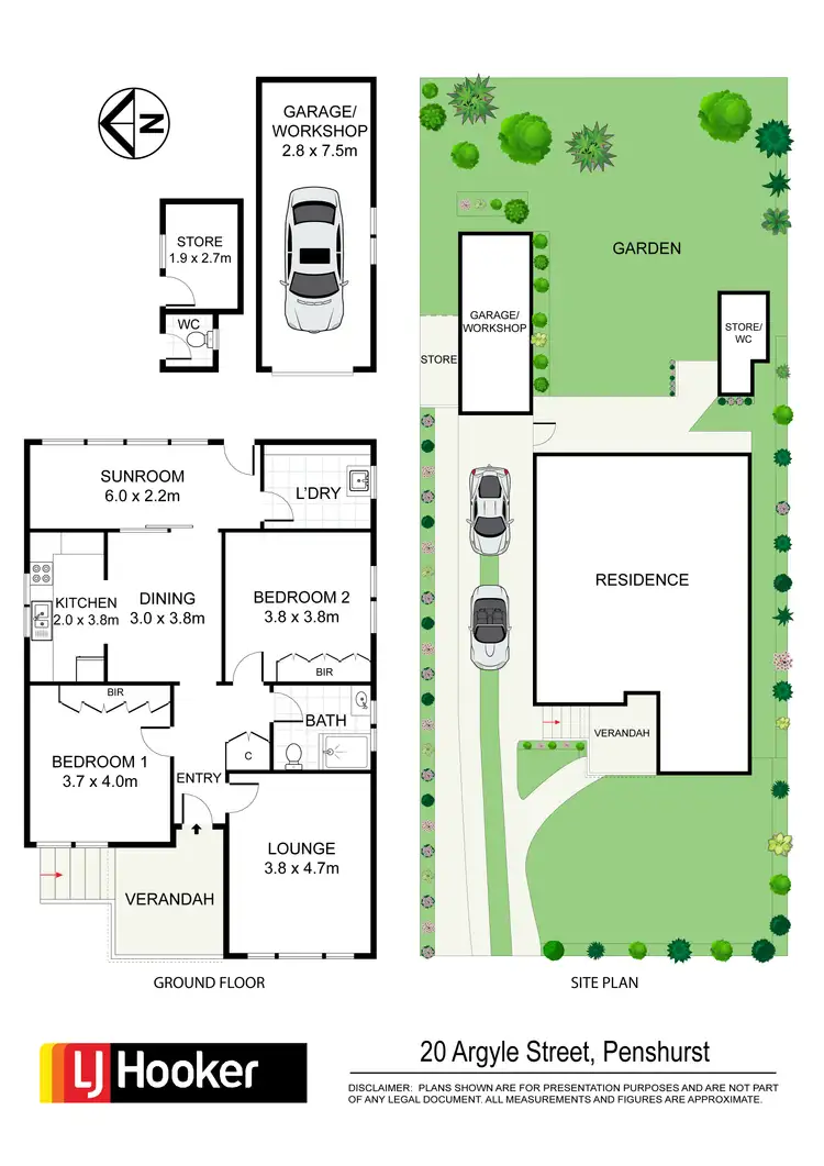 Floorplan of Homely house listing, 20 Argyle Street, Penshurst NSW 2222