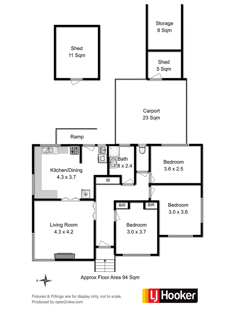 Floorplan of Homely house listing, 63 La Perouse Street, Warrane TAS 7018