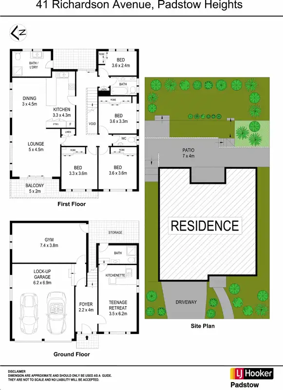 Floorplan of Homely house listing, 41 Richardson Avenue, Padstow Heights NSW 2211