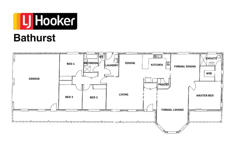 Floorplan of Homely house listing, 8 Samuel Way, The Lagoon NSW 2795