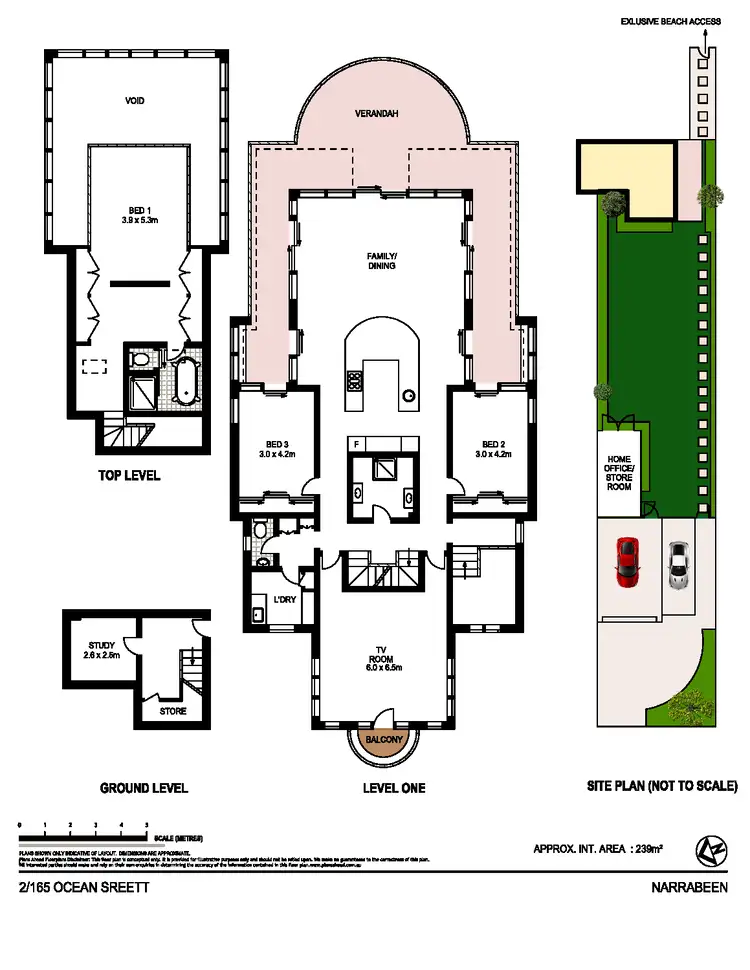 Floorplan of Homely house listing, 2/165 Ocean Street, Narrabeen NSW 2101