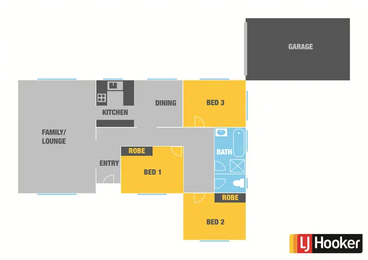 Floorplan of Homely house listing, 5 Spurr Street, Craigieburn VIC 3064