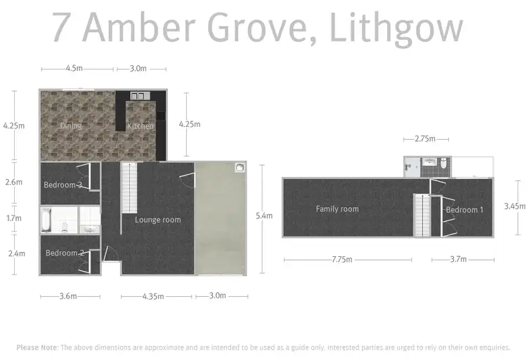 Floorplan of Homely house listing, 7 Amber Grove, Lithgow NSW 2790