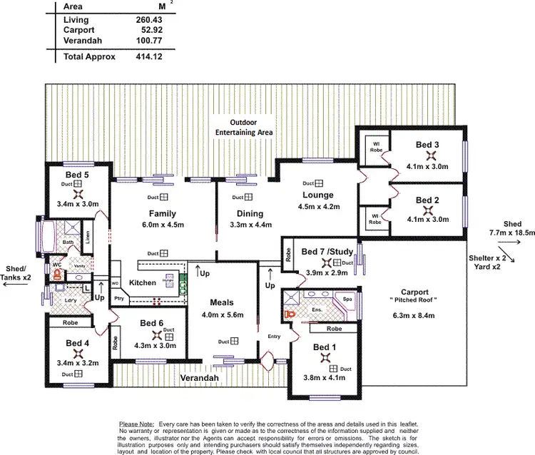 Floorplan of Homely house listing, 81 Gottwald Road, Williamstown SA 5351
