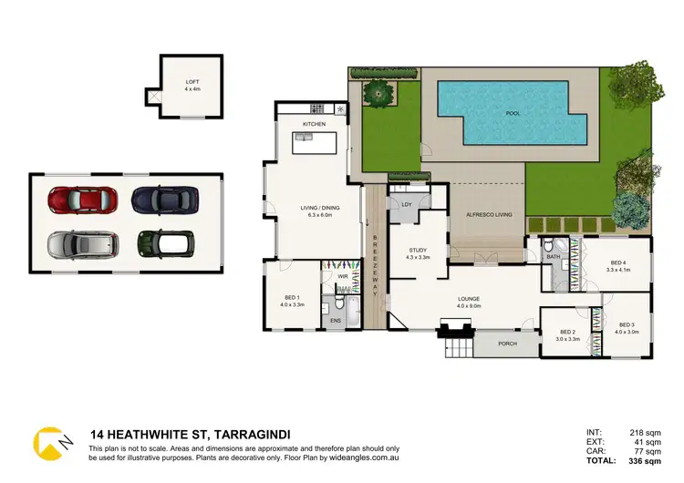 Floorplan of Homely house listing, 14 Heathwhite Street, Tarragindi QLD 4121
