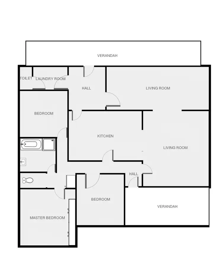 Floorplan of Homely house listing, 125 Lachlan Street, Cowra NSW 2794
