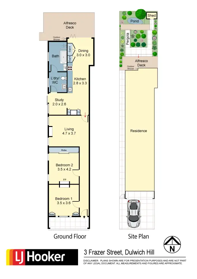 Floorplan of Homely house listing, 3 Frazer Street, Dulwich Hill NSW 2203