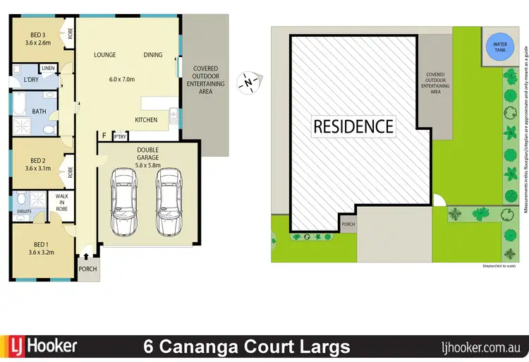 Floorplan of Homely house listing, 6 Cananga Court, Largs NSW 2320