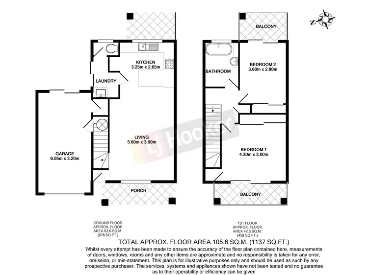 Floorplan of Homely townhouse listing, 5/367 Algester Road, Algester QLD 4115