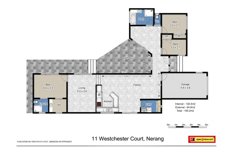 Floorplan of Homely house listing, 11 Westchester Court, Nerang QLD 4211