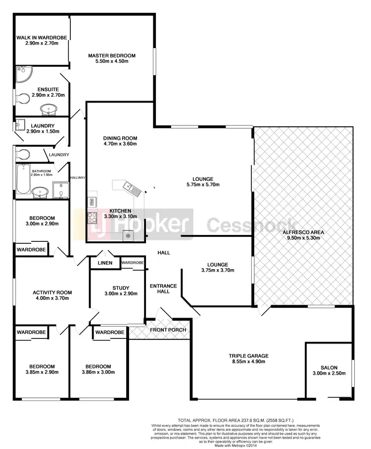 Floorplan of Homely house listing, 21 Wyndham Ridge, Cessnock NSW 2325