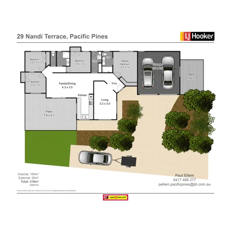Floorplan of Homely house listing, 29 Nandi Terrace, Pacific Pines QLD 4211