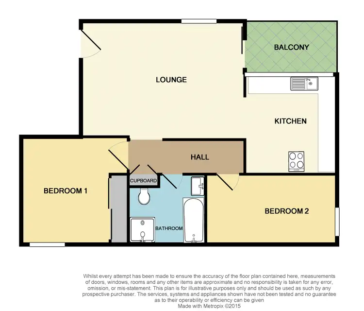 Floorplan of Homely unit listing, 3/10 Teramby Road, Hamilton NSW 2303