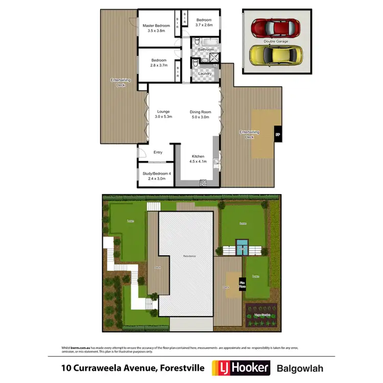 Floorplan of Homely house listing, 10 Curraweela Street, Forestville NSW 2087