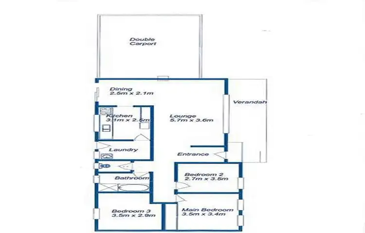 Floorplan of Homely house listing, 17 Tenya Road, Ingle Farm SA 5098