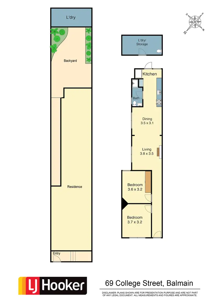 Floorplan of Homely house listing, 69 College Street, Balmain NSW 2041