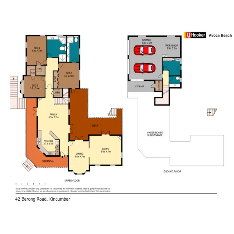 Floorplan of Homely house listing, 42 Berong Road, Kincumber NSW 2251