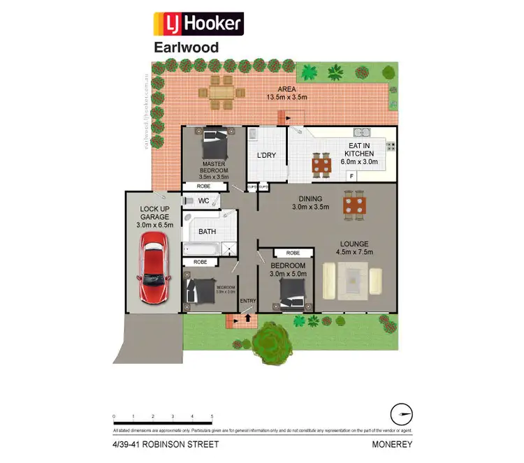 Floorplan of Homely villa listing, 4/39-41 Robinson Street, Monterey NSW 2217