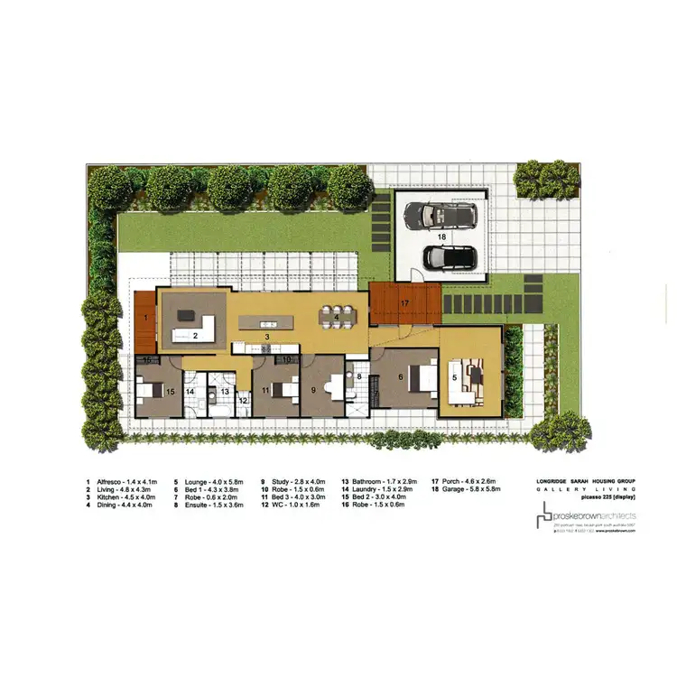 Floorplan of Homely house listing, 6 Wild Orchid Avenue, Aldinga Beach SA 5173