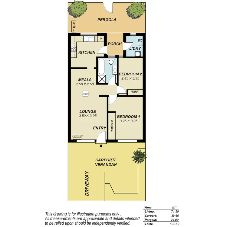 Floorplan of Homely house listing, 7/14 Pibroch Avenue, Windsor Gardens SA 5087