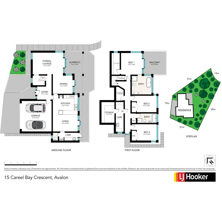 Floorplan of Homely house listing, 15 Careel Bay Crescent, Avalon Beach NSW 2107