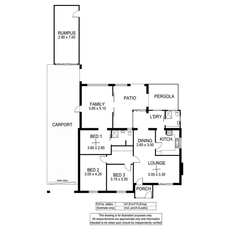Floorplan of Homely house listing, 24 Lascelles Avenue, Hove SA 5048