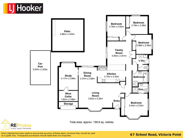 Floorplan of Homely house listing, 67 School Road, Victoria Point QLD 4165