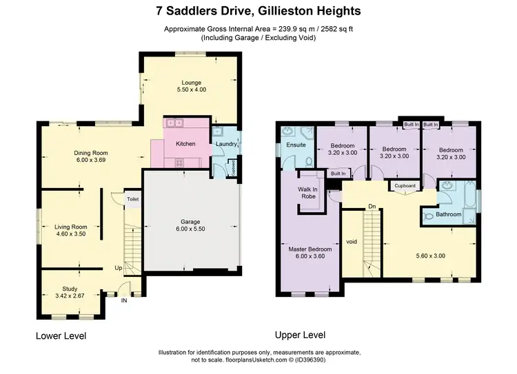 Floorplan of Homely house listing, 7 Saddlers Drive, Gillieston Heights NSW 2321