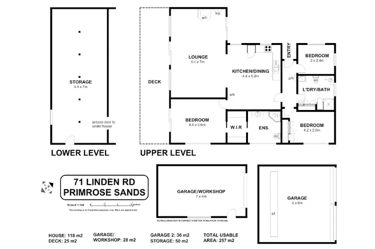 Floorplan of Homely house listing, 71 Linden Road, Primrose Sands TAS 7173