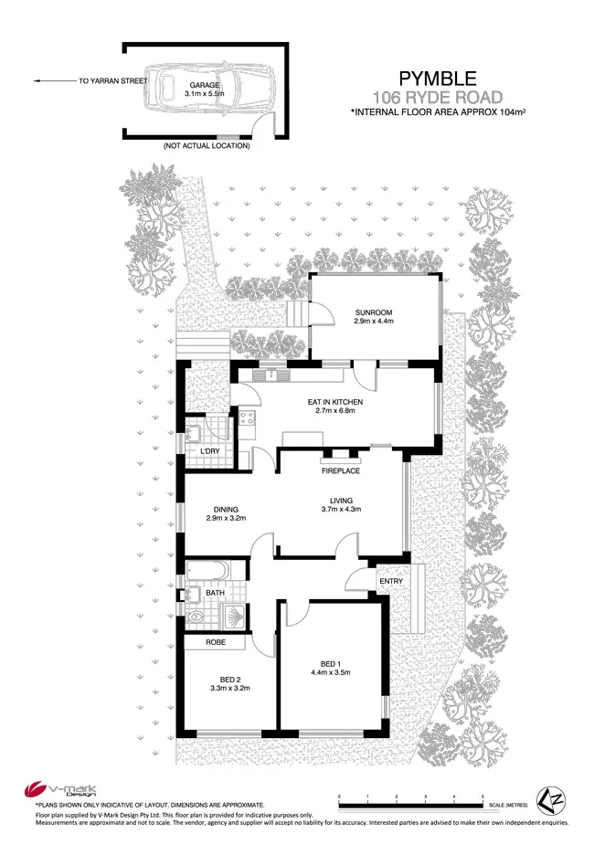 Floorplan of Homely house listing, 106 Ryde Road (Near Yarran Street), Pymble NSW 2073