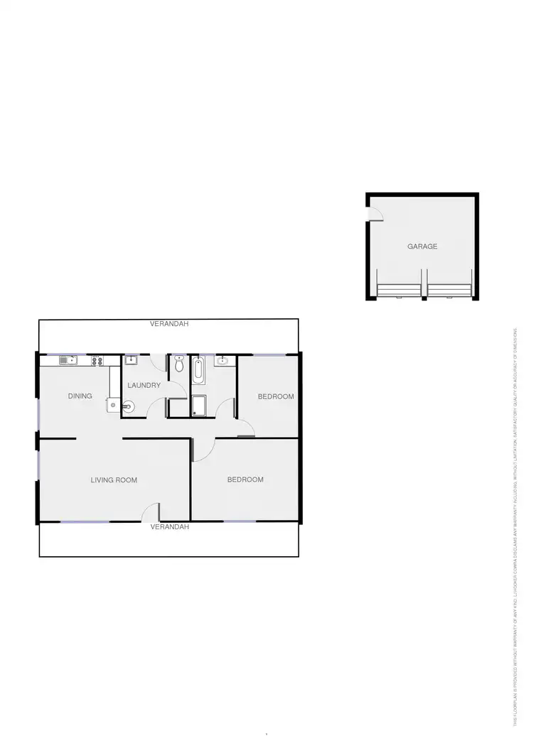 Floorplan of Homely house listing, 8 Clearview Road (Darby's Falls), Cowra NSW 2794