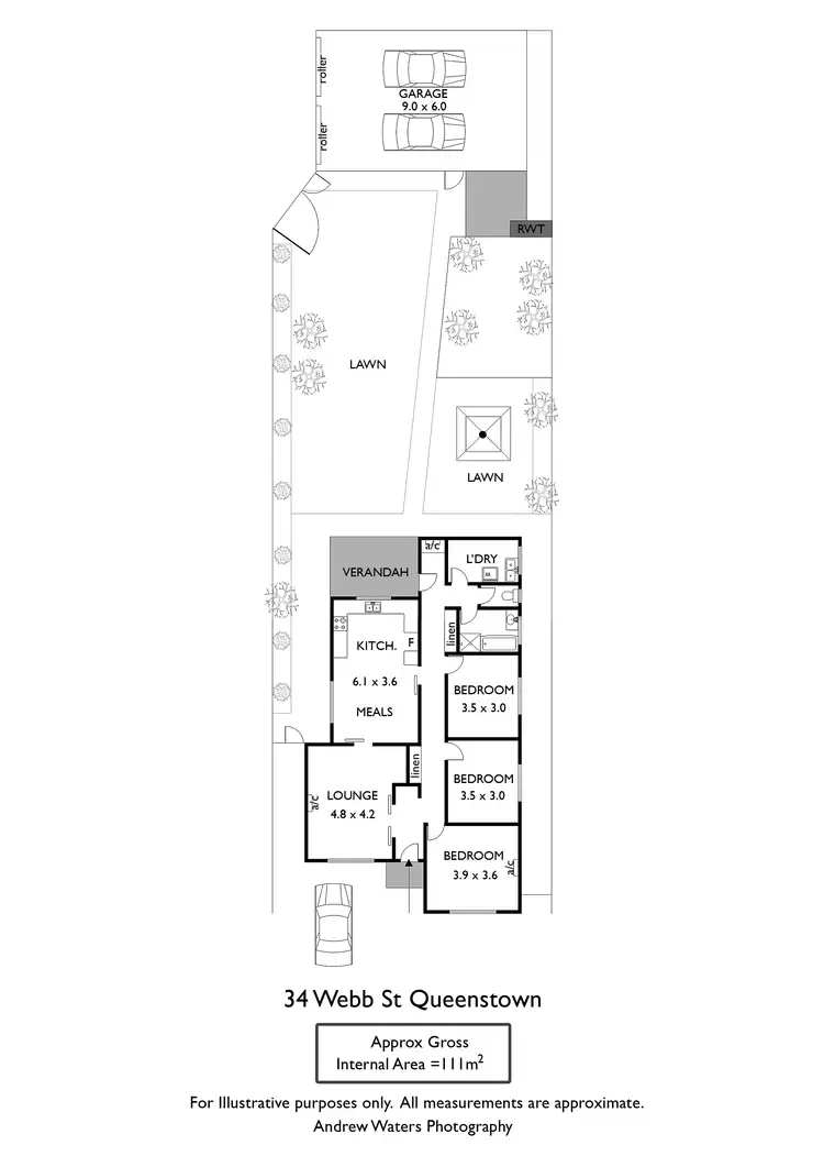 Floorplan of Homely house listing, 34 Webb Street, Queenstown SA 5014