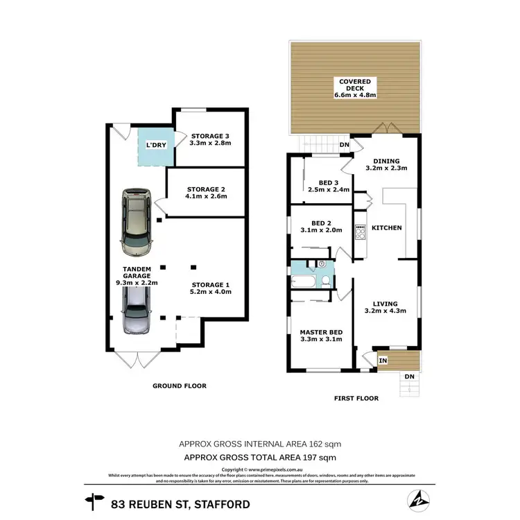 Floorplan of Homely house listing, 83 Reuben Street, Stafford QLD 4053