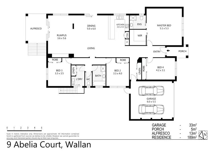 Floorplan of Homely house listing, 9 Abelia Court, Wallan VIC 3756